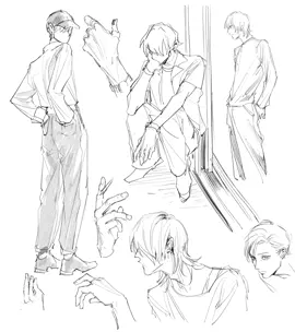 #drawing #croquis #デッサン #イラスト #イラスト練習 
