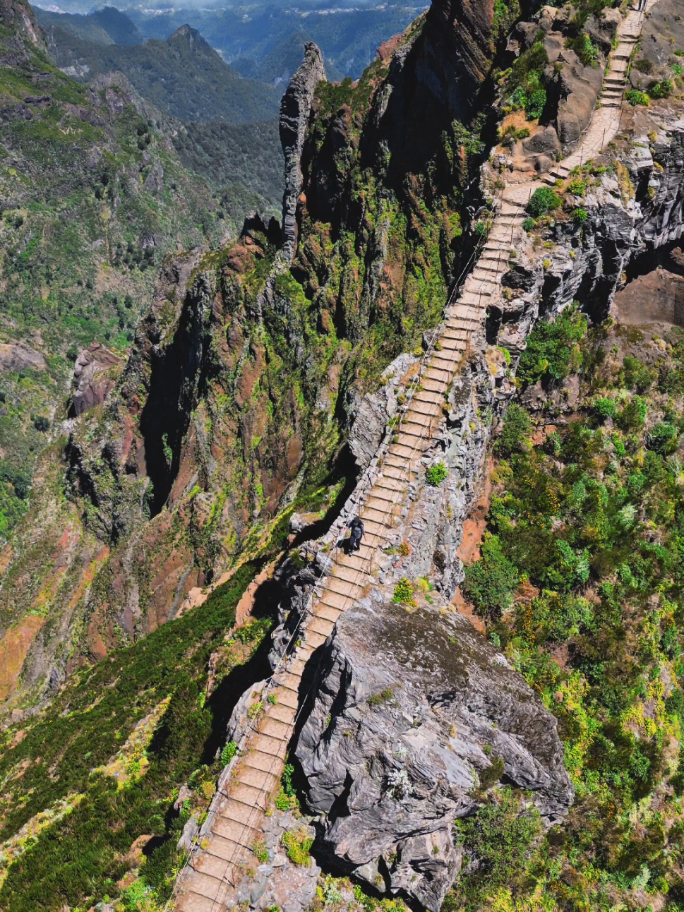 Stairway To Heaven. ⛰️ . . . #dji #djimini3pro #travel #madeira #portugal #dronevideo ##dji #djiglobal #beautifuldestinations #artofvisuals #folkscenery #stayandwander #exploremore #earthoutdoors #contentcreation #exploremore #roamtheplanet