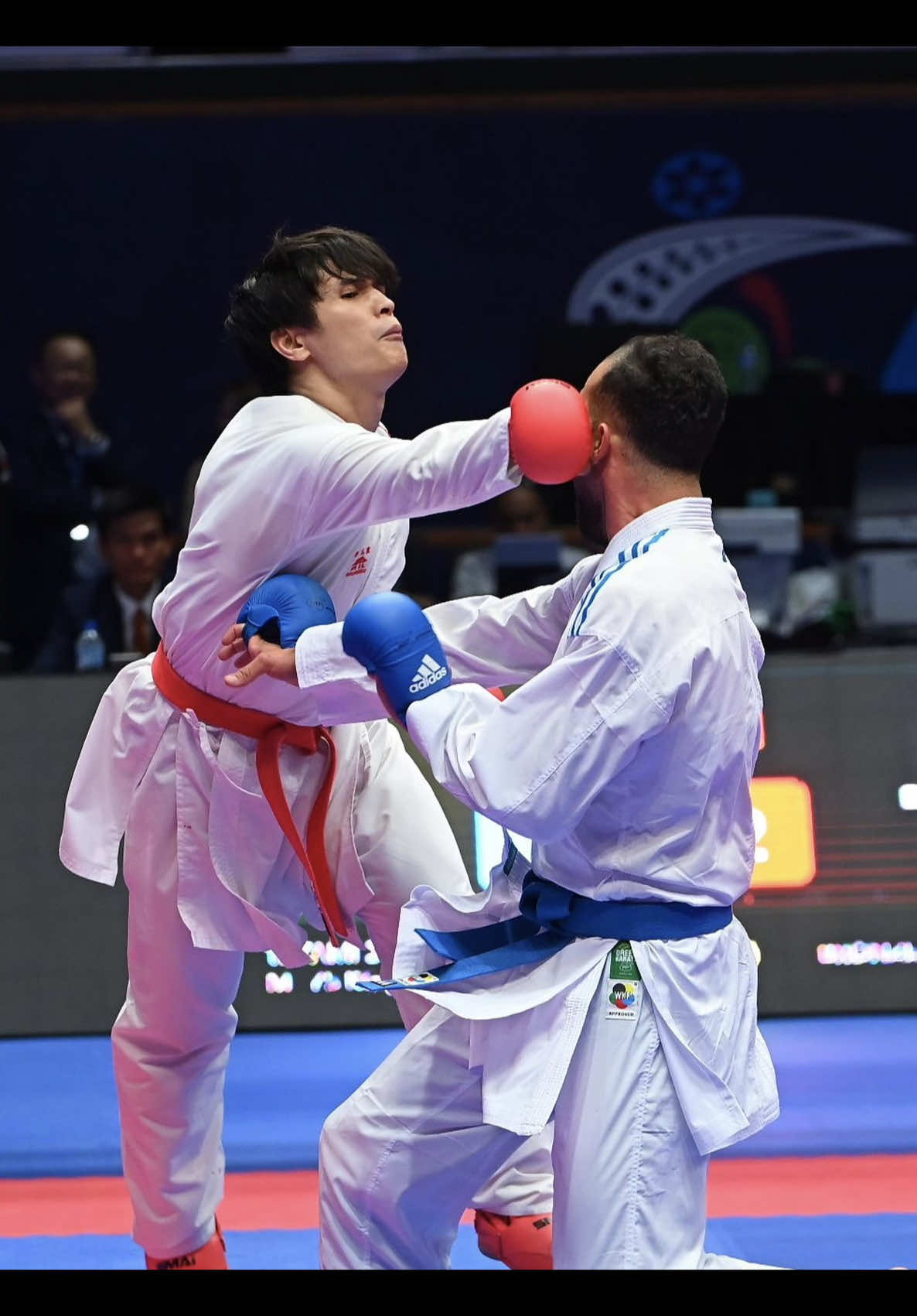 Asian champs 2025, top 5 for now. bawi nalang sa tiktok muna. #karate #kumite 