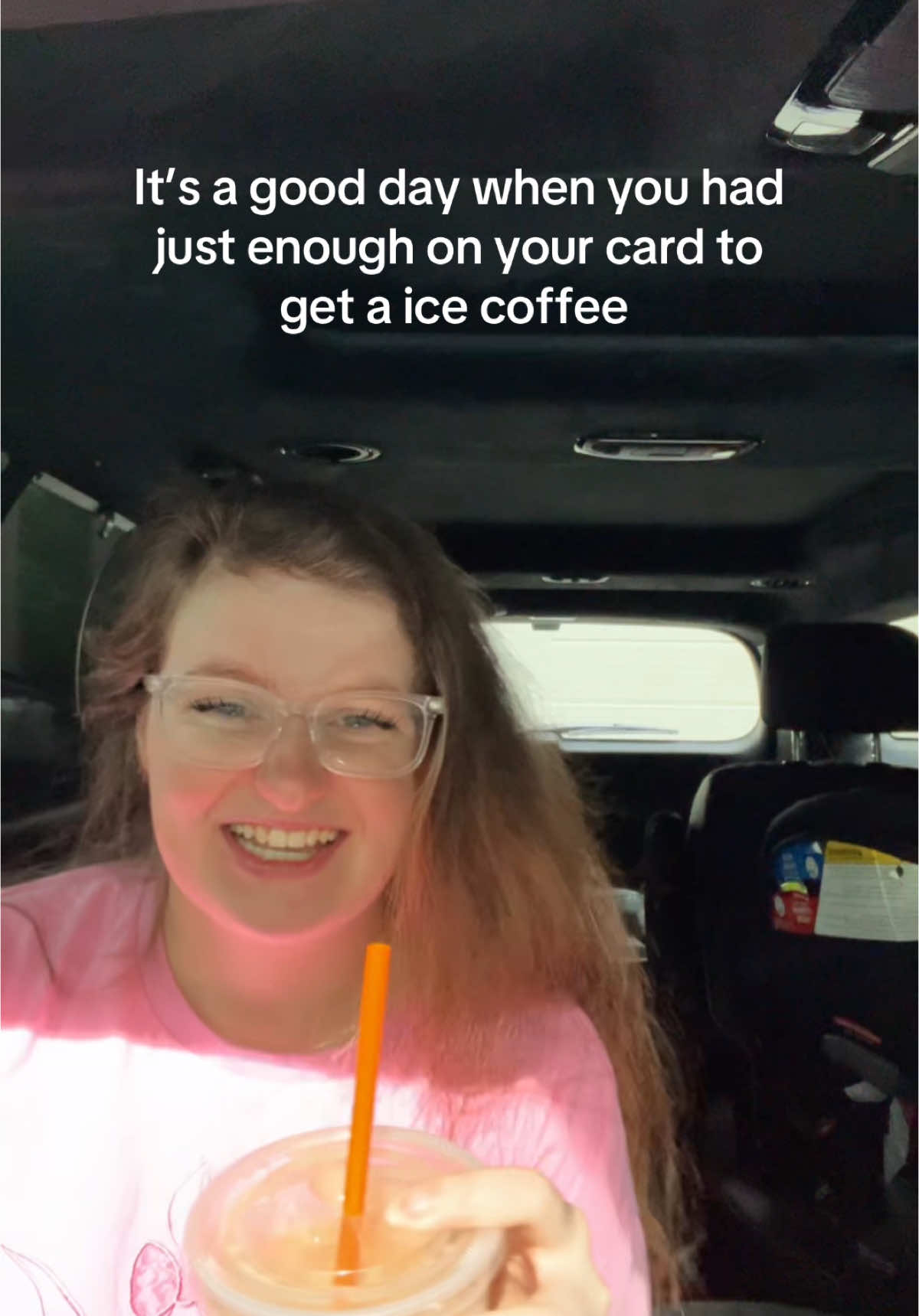 You got to love the little wins in life #coffee #coffeetiktok #mom #fyp #icedcoffee #MomsofTikTok #momlifebelike #foryoupage 