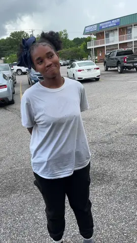 My daughter 8grade prom send off I forgot to post but yes I did her hair and made her dress 👗 