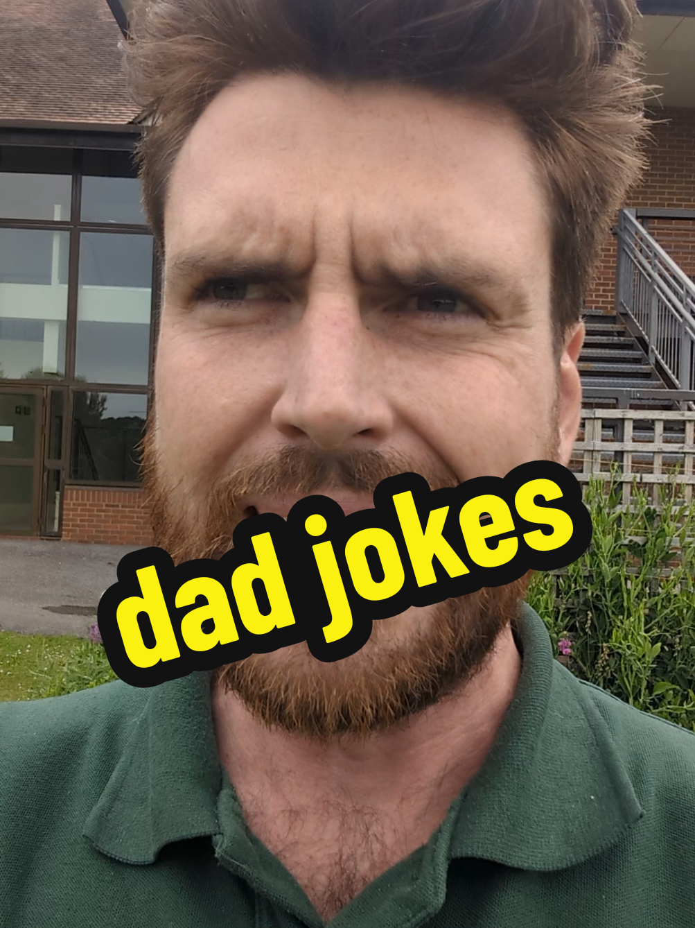 can you still do dad jokes if you're not a dad? son joke? just middle aged man joke? 😅 #dadjokes #dadjokesoftheday #dadjokesfordays 