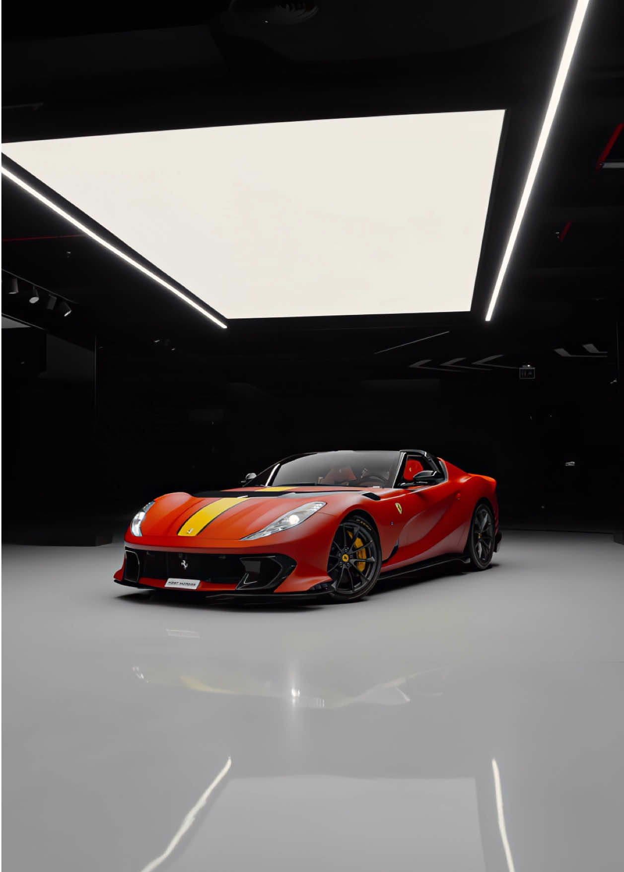 Catch feelings or catch flames?😳 -2023 Ferrari 812 Competizione Aperta - 1 of 599 #ferrari #ferrari812competizione #supercars #redcars 
