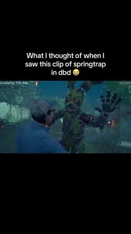 I tried playing dbd once but I sucked even at the tutorial so I just never touched it again 💔 #dbd #fnaf #fivenightsatfreddys #springtrap #fyp #fnaf3 #williamafton 