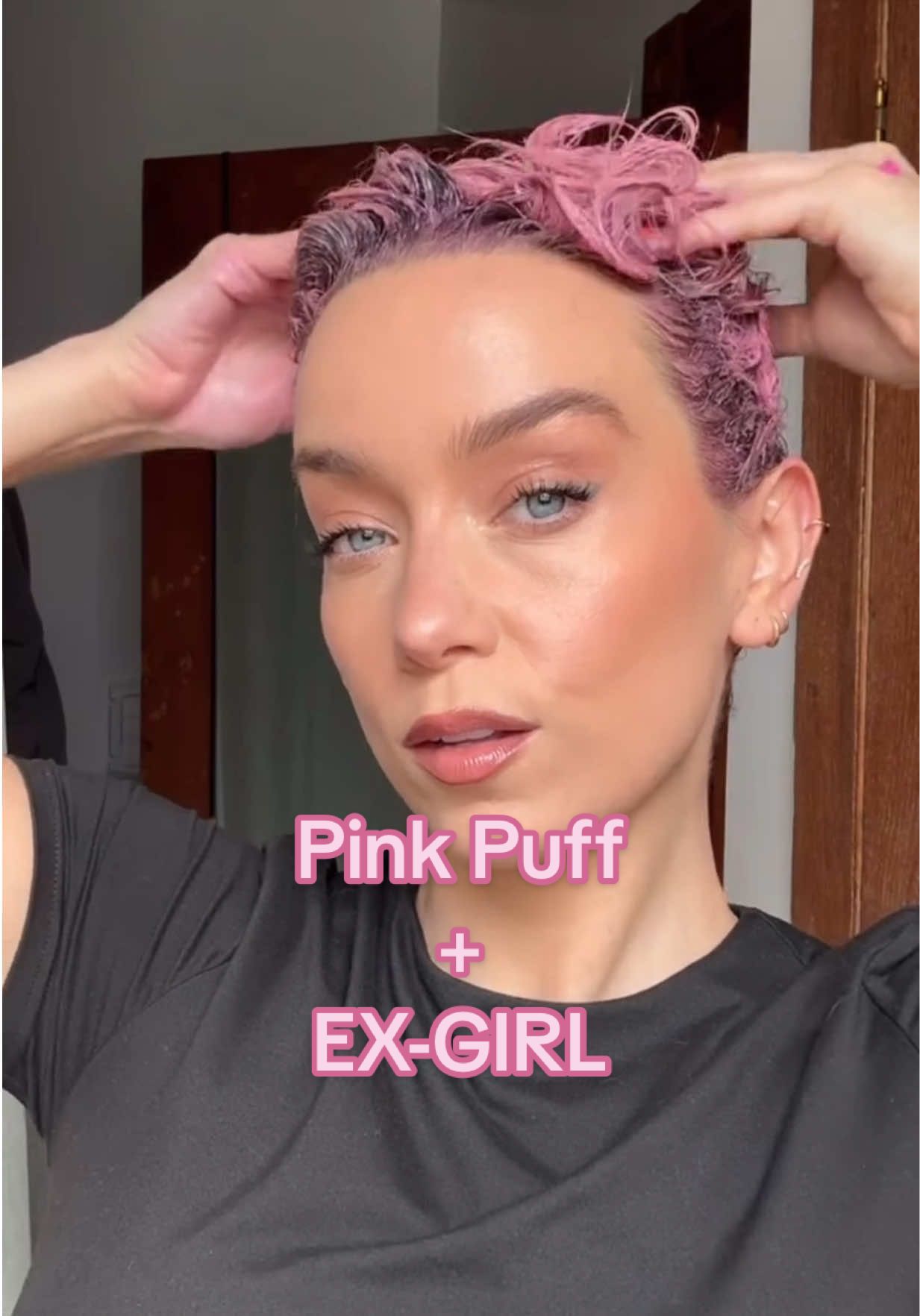 Pink Purr 💕 @Sarah_LouWho GRWM using Pink Puff + EX-GIRL 