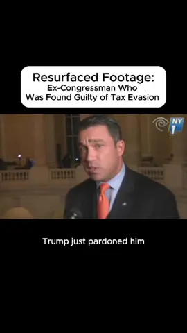 Trump Pardons Former NY Rep. Michael Grimm, Who Pleaded Guilty to Tax Fraud #pardon #michaelgrimm #fyp #taxevasion