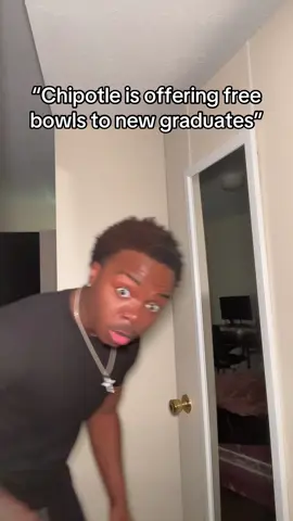 My old ahh knew this was gonna come in handy one day🤣🤣 #fyp #breazylife #chipotle #graduates 