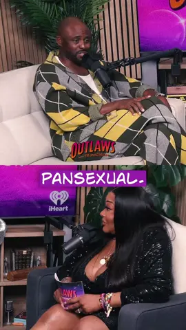 “‘Hearts not parts’— that made complete sense to me.” @Wayne Brady tells @Ts Madison what being pansexual means to him on “Outlaws.”  #waynebrady #tsmadison #iheart #podcast #Pride #lgbtqia #pansexual #visibility #outlawspodcast #glaad #queer 