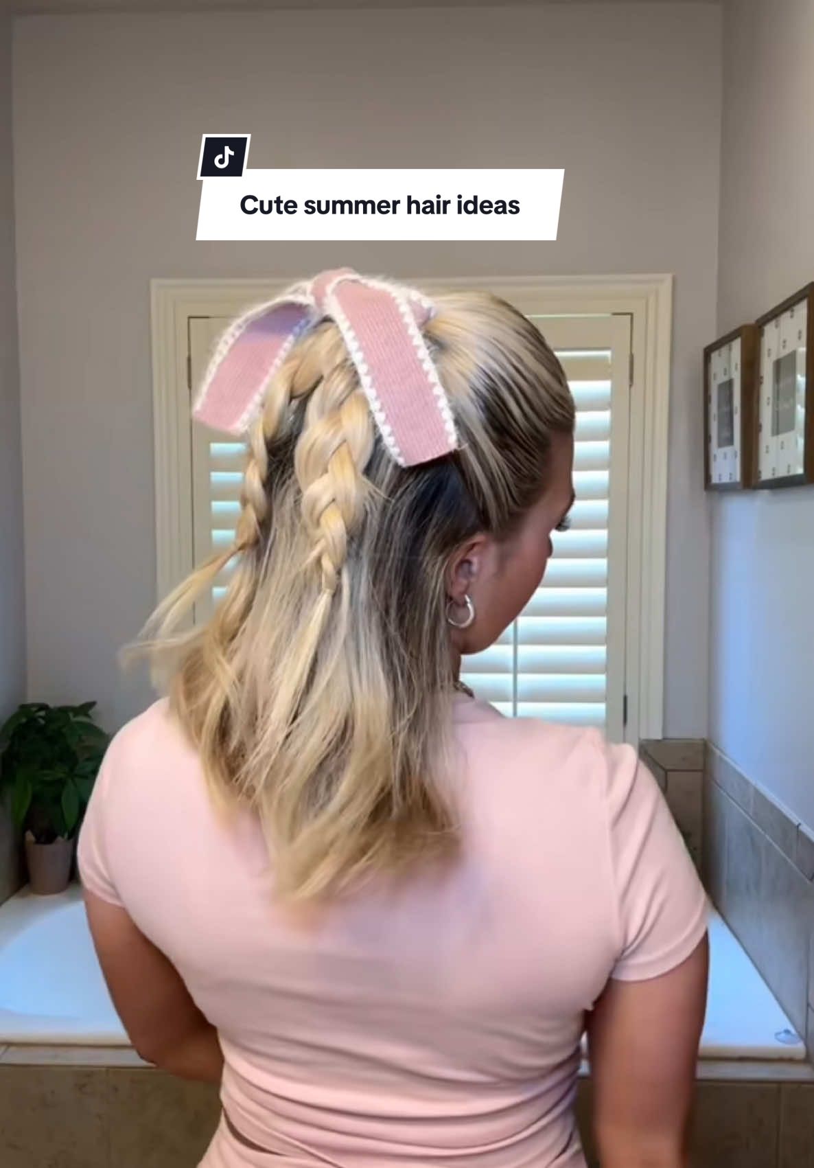 The best part about this is it makes you look so put together but take zero time at all🫧🌸🎀 #hairturtorial #hairinspo #cutehairstyles #shorthairstyles #shorthairtutorial #summerhairideas 