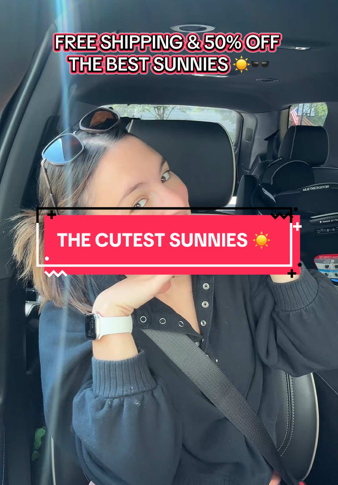 I literally want them in all the colors!  #sunnies #tiktokshop #creatorsearchinsights #fyp #mama #sunsout #Summer #summervibes #summerfits 