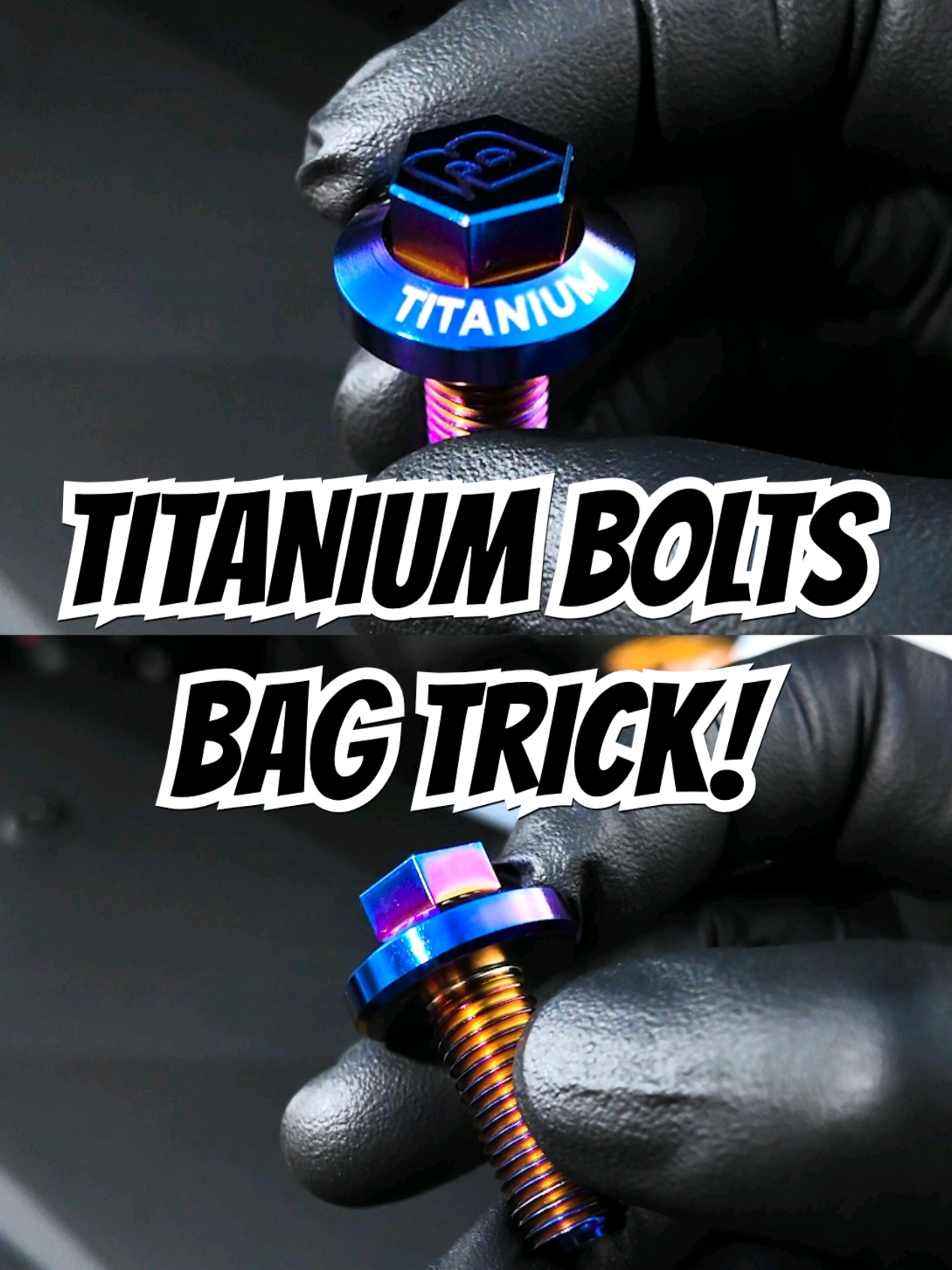 Here's my titanium bolts bag trick! | #OMGBUILDS | #G70