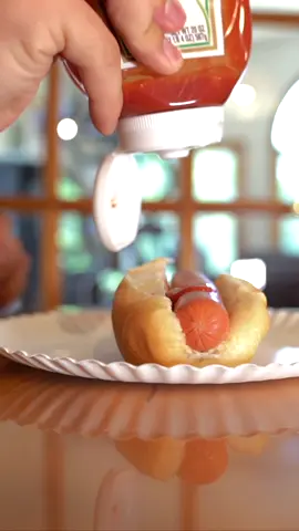 I made this so I can get every last drop of ketchup out of the bottle. Is it practical? Not really. Is it fun to use? YES.  What's your best method for getting everything out of a ketchup bottle? Full video is on my YouTube channel! Link in bio 