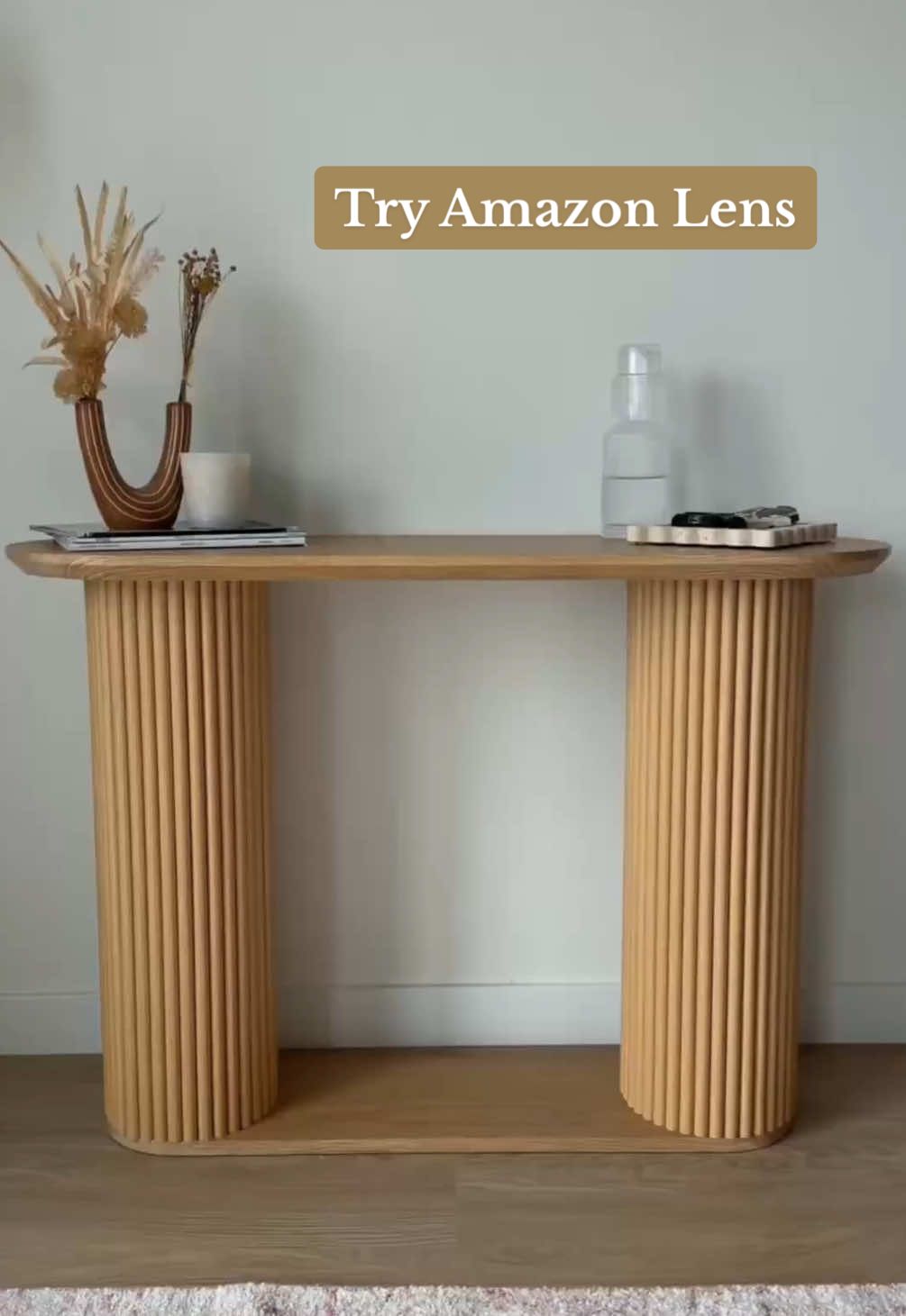 Find something you love, take a picture, get it delivered 📦 Tap the camera in the @Amazon app to try Amazon Lens and add IRL favorites to your home. #amazonhome #amazonlens #amazon