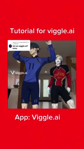 Replying to @ArcadeROBLOX tut for viggle.ai #tutorial #viggleai #bluelock