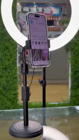 Suporte Tripé Para Mesa Com Mini Pedestal Ajustável 360° Ideal Para Gravação de Videos