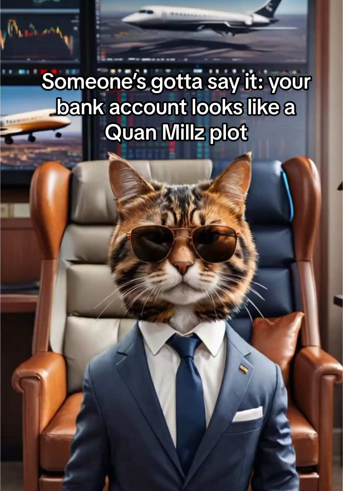 Send this to someone who owes their alien ghost baby daddy cyborg roach child support 😼 Moneymeow is here to help 🤑💰😼✈️👽 #motivation #quanmillz #brainrot #cantinaapp #cantinaai #aicat 
