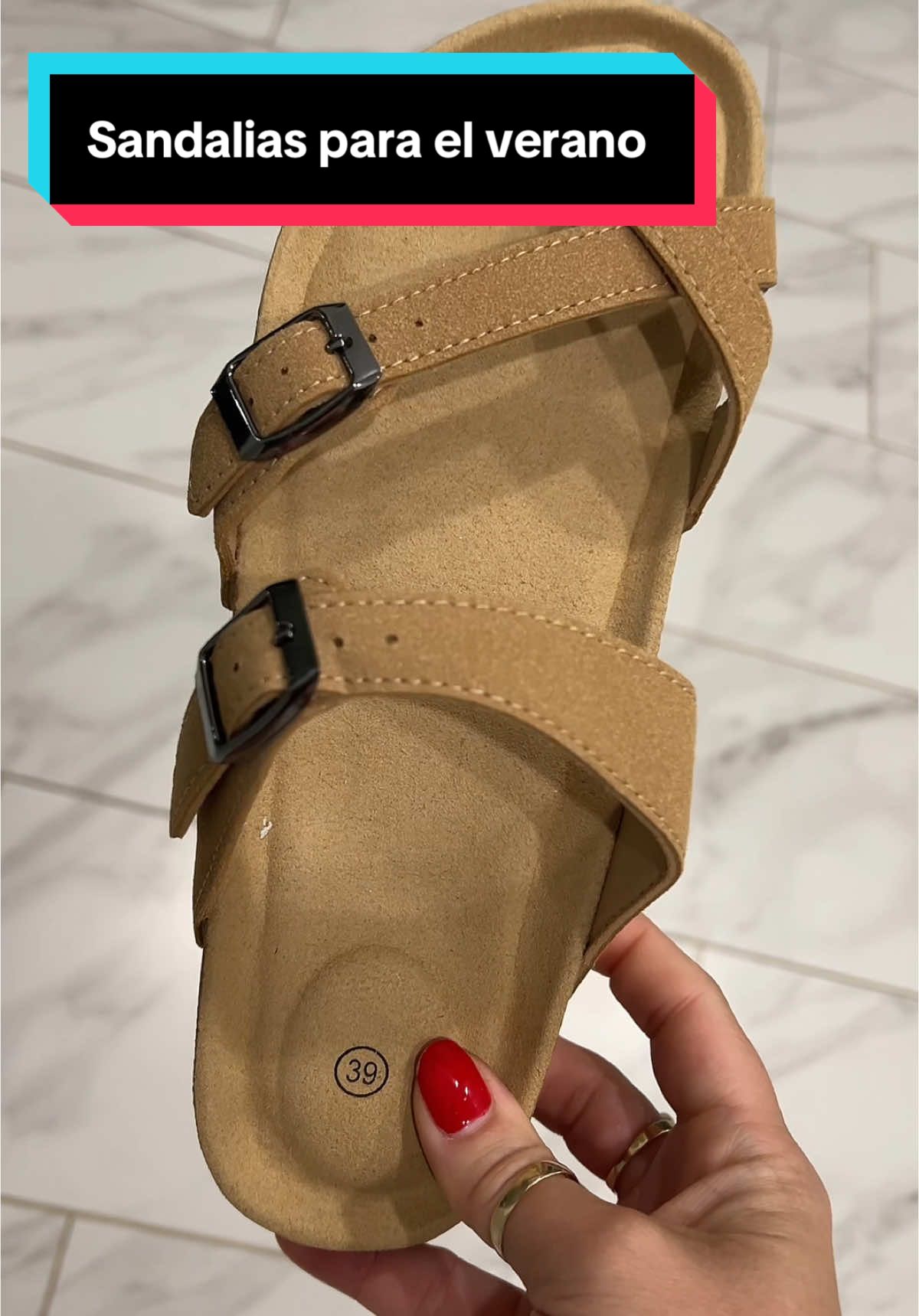 #sandalias para el verano 
