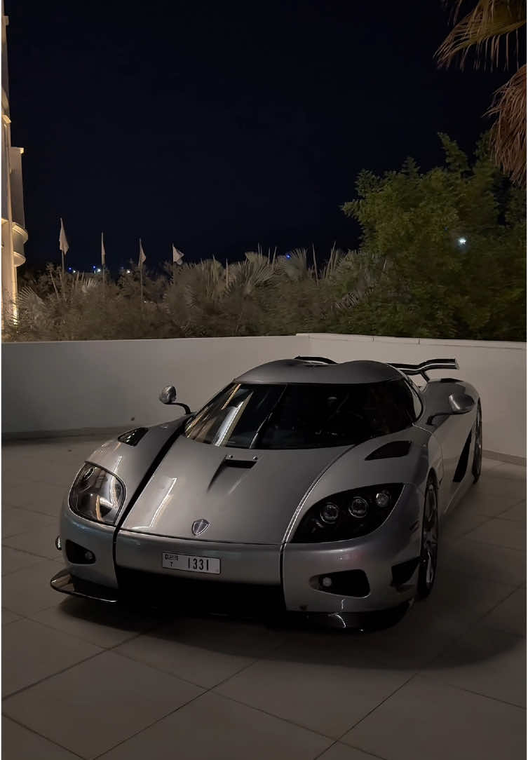 Koenigsegg CCXR 1 of 2 in the world 😍  . . . . . . . . . . . . . . . . . #konigsegg #ccxr #dubai #dubaicars #luxurycars #koenigseggccxr #supercars #hypercars  #viral #fyp #carsoftiktok #carspotting #carsofinstagram  