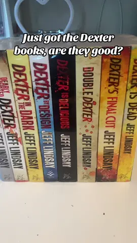 Dexter books 📚                            #dexter #dextermorgan #books #dexterbooks #jefflindsay #dextermoser 
