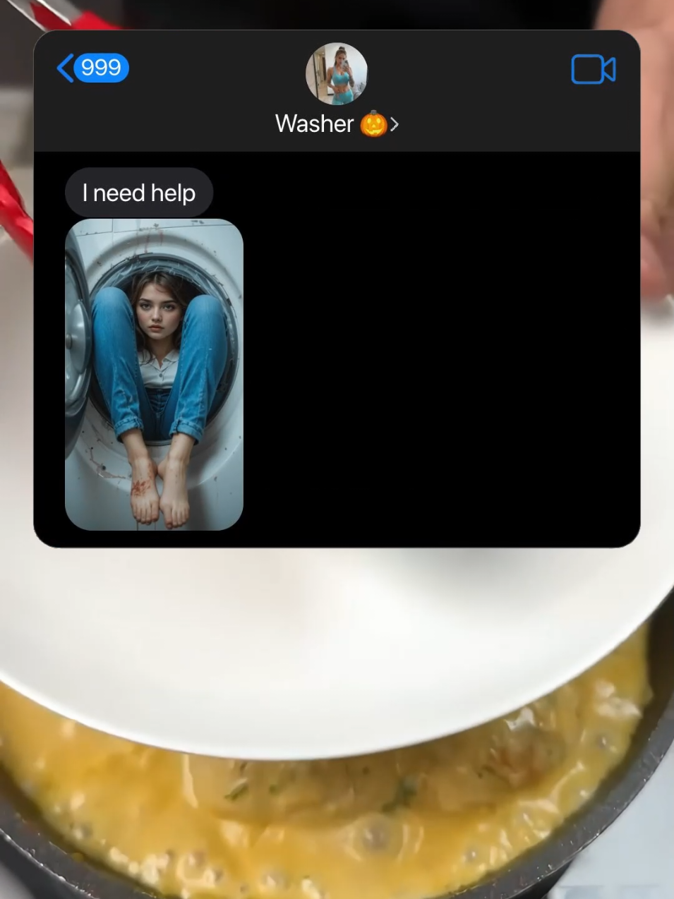 babe I'm stuck on the washing machine 😩 #textingstory #funnymessages #storytime #redditstoriestts #text 