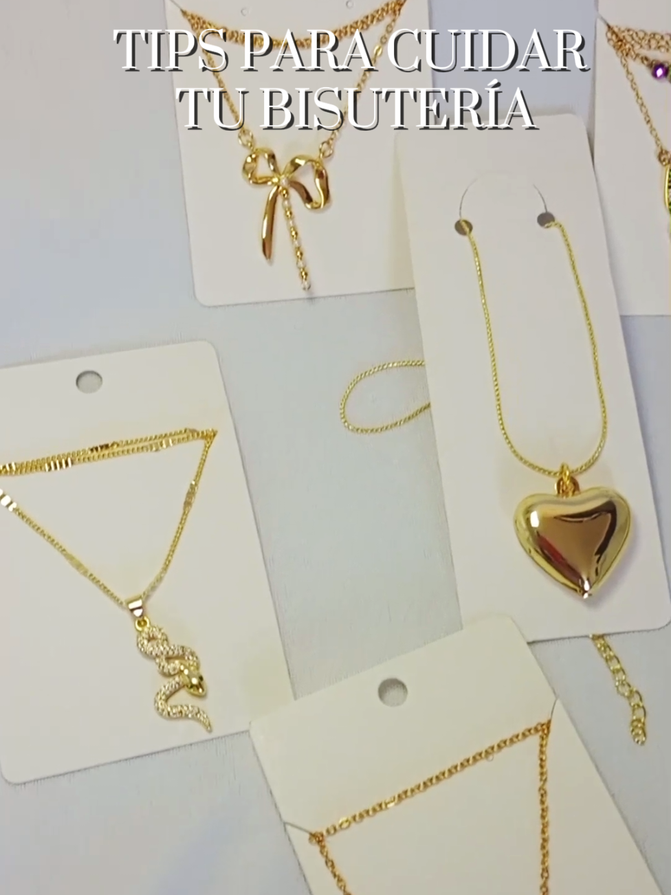 Tips para el cuidado de tu bisutería ✨✅ #accesorios #cuidadobisuteria #tendencia #bisuteria #cuidadoaccesorios #macon 