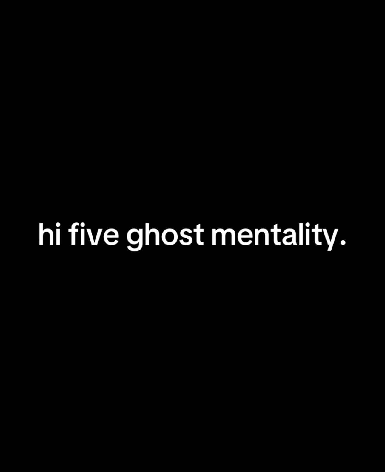 hi five ghost mentality. #fyp #hifiveghost #mentality #regularshow #cartoon #funny #viral 