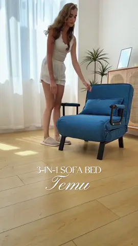 Perfect for naps or binge sessions—this cozy piece does it all. 🛋️📺 #Temu #TemuFinds #SmallSpaceLiving