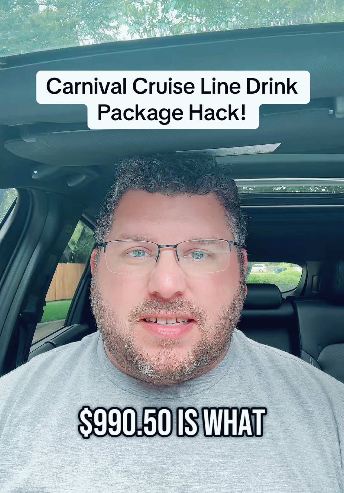 Carnival Cruise Line Drink Package Hack! #carnivalcruiseline #carnivalcruise #cruisetok #cruisehacks #travelhacks 