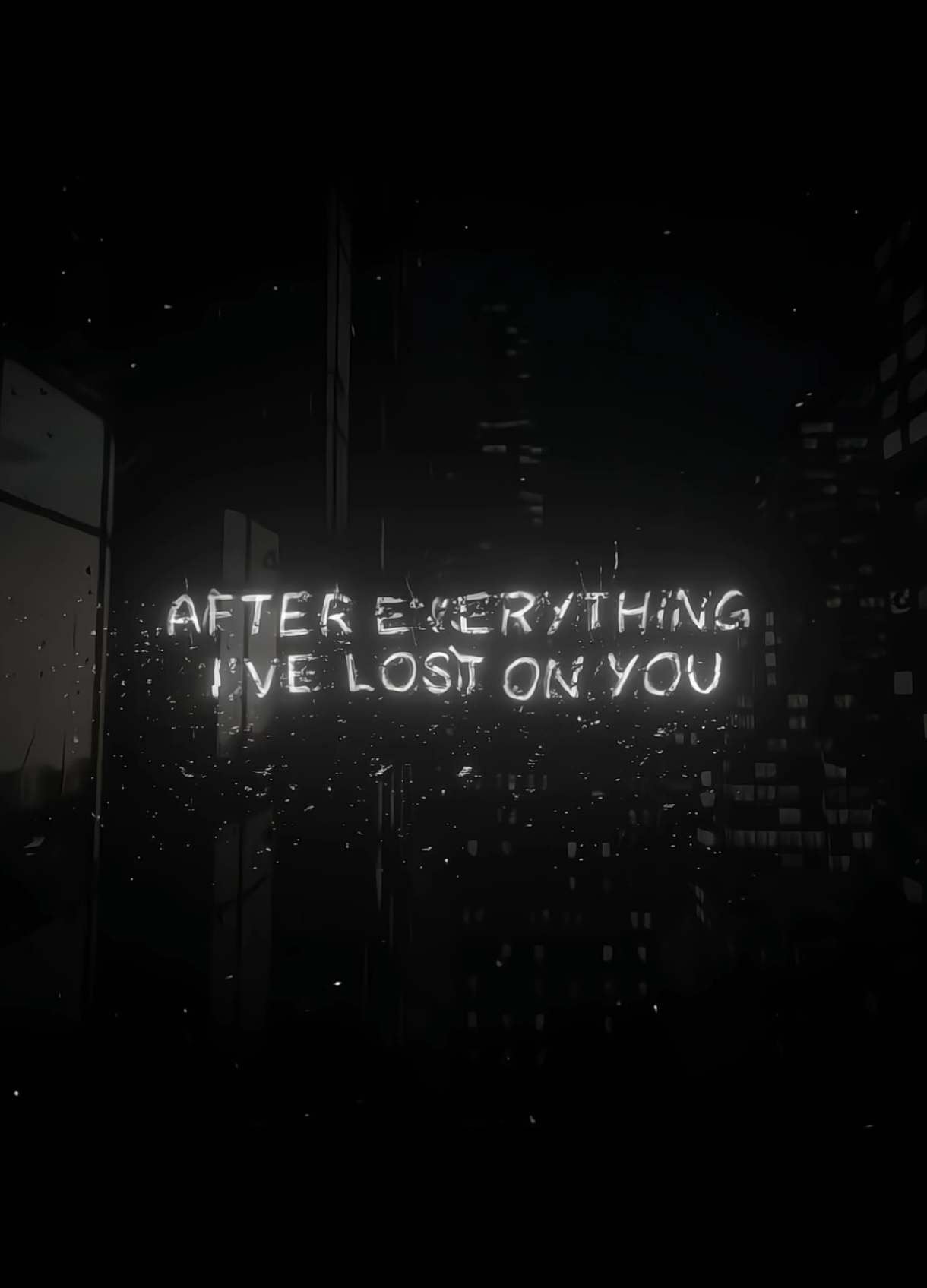 Lost on you. #lostonyou #tipografia #lyrics #songs #tradução #music #lyricsvideo 