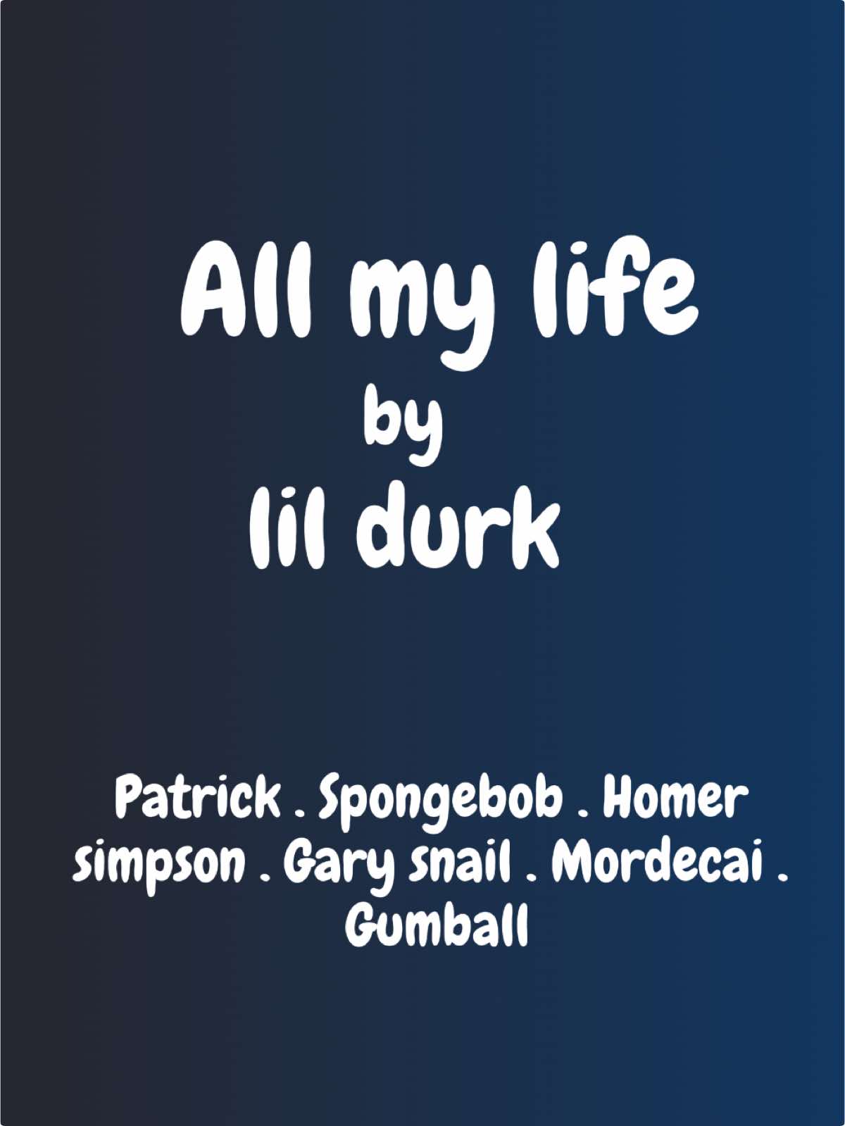 ALL MY LIFE #fyp #animation #jammable 