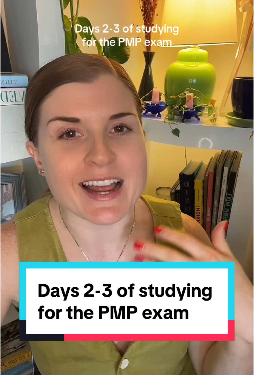 Days 2-3 of studying for the PMP exam were all about reviewing definitions, terms, and principles of project management, as laid out by the @PMI while memorizing definitions won’t help you pass, it’s important to have a solid understanding of the terms & principles so you can take on a project management mindset 🤓 #pmi  #projectmanagement  #pmp  #pmpexam  #pmpexamprep  #projectmanagementtiktok  #projectmanager  #creatorsearchinsights 