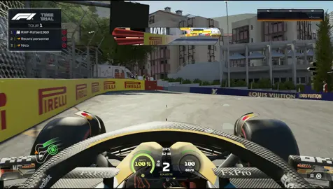 F1 25 | 3rd Hotlap on Monaco #f125 #monacogp #f1 #hotlap #mclarenf1 #monaco