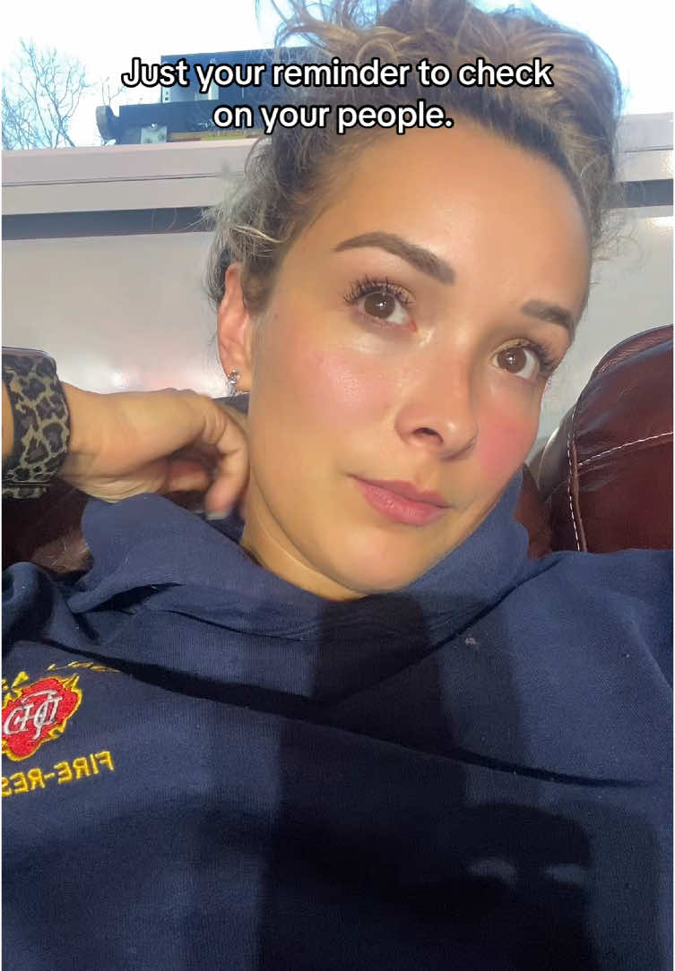 We’re all good over here. Life can get crazy and time waits for no one. This is Just your casual reminder to check on your people. 🫶🏼  #medic #firefightersoftiktok #emslife #viraltiktok #emstiktok #paramedic #firefighter #firetok #firefightertok #paramedicsoftiktok 
