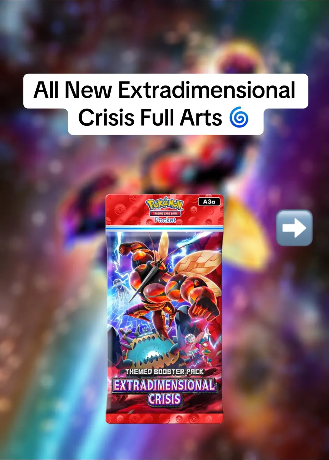 All Full Arts for the new Pokemon TCG Pocket set Extradimensional Crisis Out Now! #pokemon #pokemontcg #pokemontcgpocket #fullarts #fyp #gaming #extradimensionalcrisis #leaks #news 