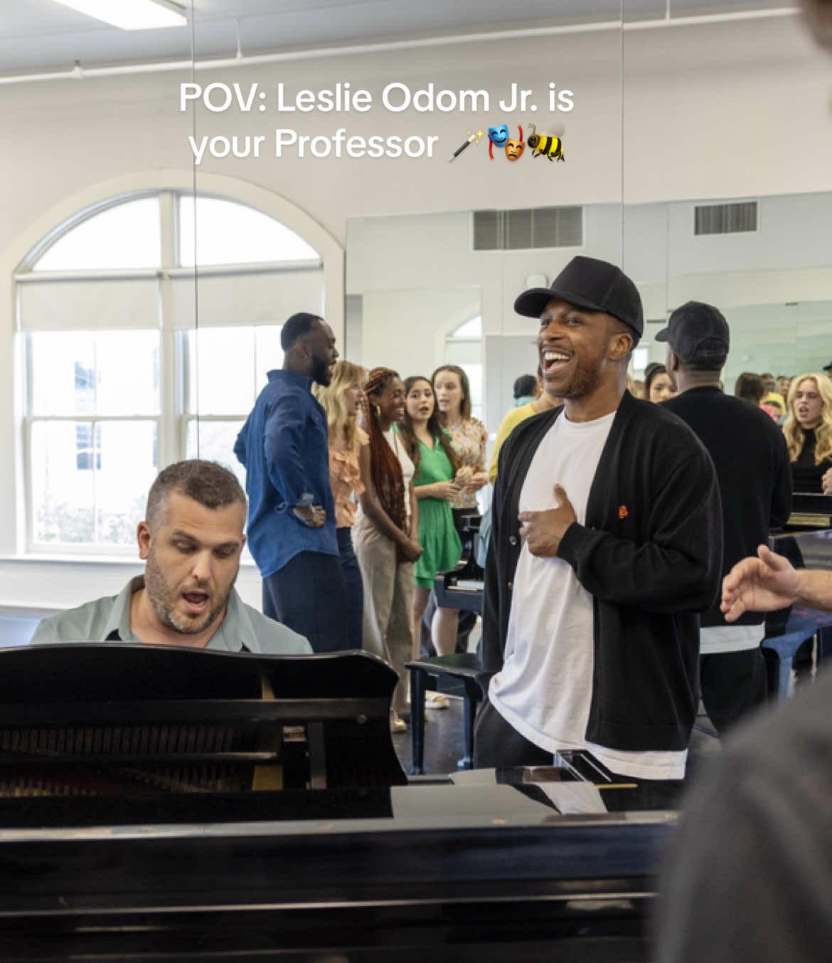 BRB adding mentored by Aaron Burr, sir to the resume. 😭🎭💥  @Leslie Odom Jr. didnt just teach at SCAD this quarter — he poured into these students. From honest audition prompts to a cabaret full of soul, truth, and raw talent… this class was the moment. ✨ “They’re more daring, more bold than before.” Yeah. We see it. #scad #leslieodomjr #theroomwhereithappens #broadwaytok #fyp #trending #smallroom #bigdreams #theatretiktok #actingclass #hamilton  @Hamilton 