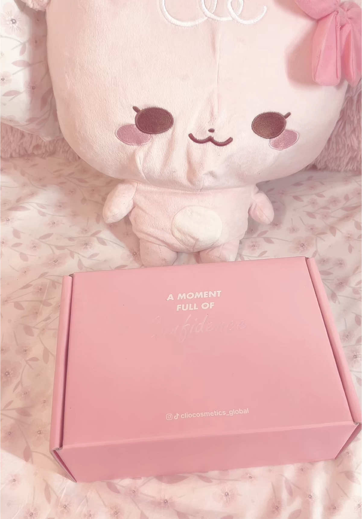 Love the packaging @cliocosmetics_global 🎀🌸 #cliocosmetics #fypシ #makeup #koreanmakeup #parati #kawaii #coquette 