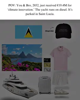 Send to bro you’ll see in St Lucia in 2032 😂 #stlucia #heritagehype #brocore #meandbro #oldmoneyfashion 