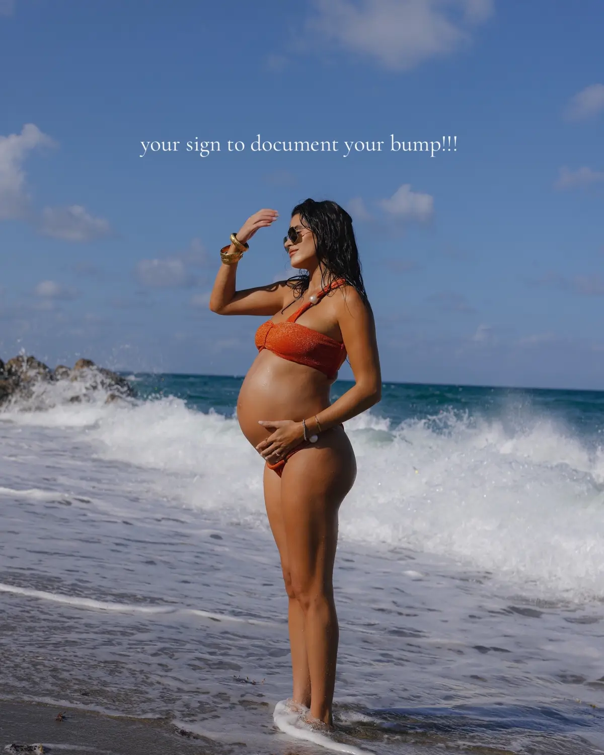 Only 2.5 more weeks with this bump!!! #maternityphotoshoot #maternity #pregnant #MomsofTikTok #momtok #fyp #viral 