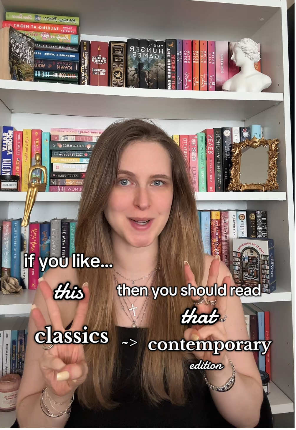 Like this classic novel? Try out this contemporary one! #books #bookrecommendations #BookTok 