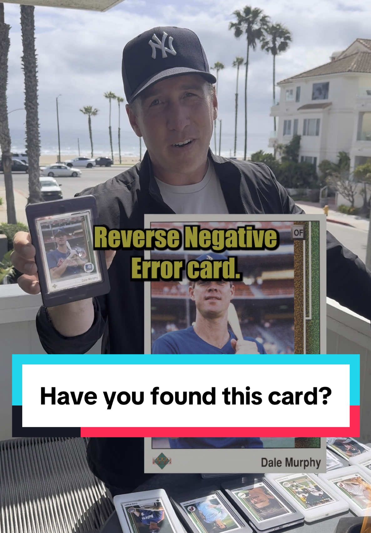 Has anyone found the Dale Murphy Reverse Negative card in their Hobby Case? There are so many interesting and cool cards from 1989 Upper Deck, and I wanted to highlight a few that stood out to me! Let me know if you found/find any of these cards during the Quest! I’d love to see them :)  Join the Quest at www.m1ntaverse.com (link in bio) #DaleMurphy #errorcard #cardcollector #sportscards #fyp 