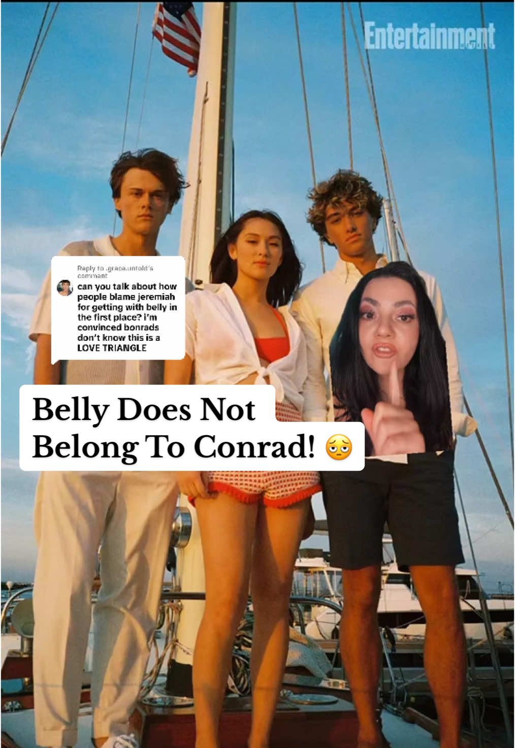 Replying to @.grace.untold pretending to care about bro code is a choice when you stan conrad or even watch this show in the first place can we please be serious 🤨 #thesummeriturnedpretty #bellyconklin #conradfisher 