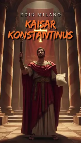 EDIK MILANO OLEH KAISAR KONSTANTINUS | 313 M. Adalah dekret Kaisar Konstantinus yang melegalkan Agama Kristen di Kekaisaran Romawi