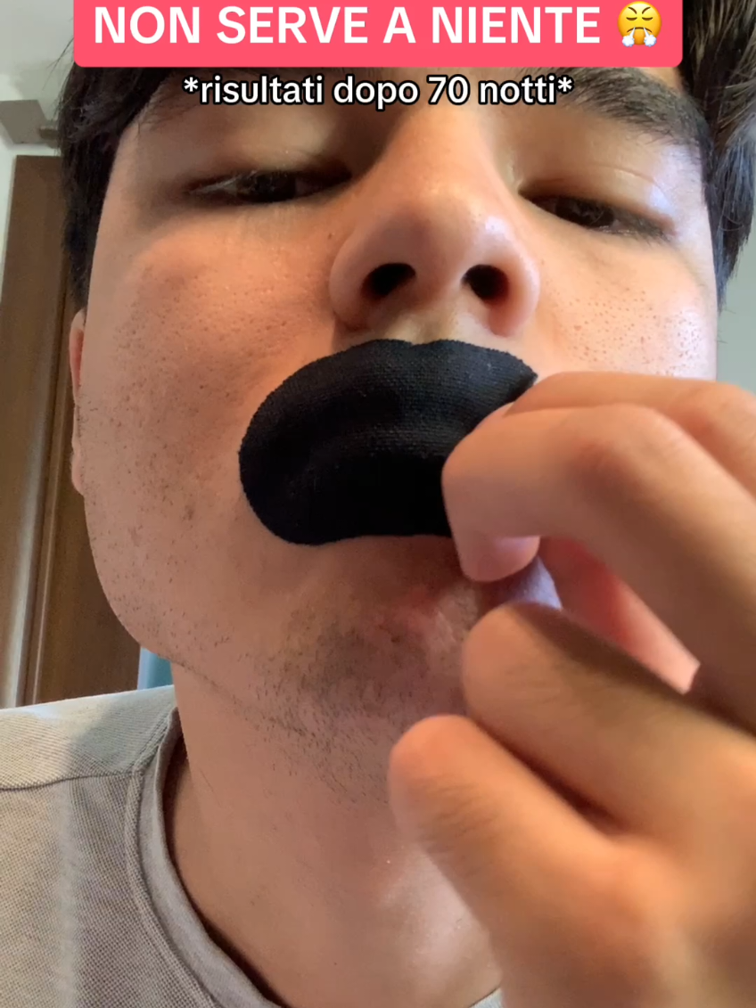 provare il mouth tape è stata una svolta