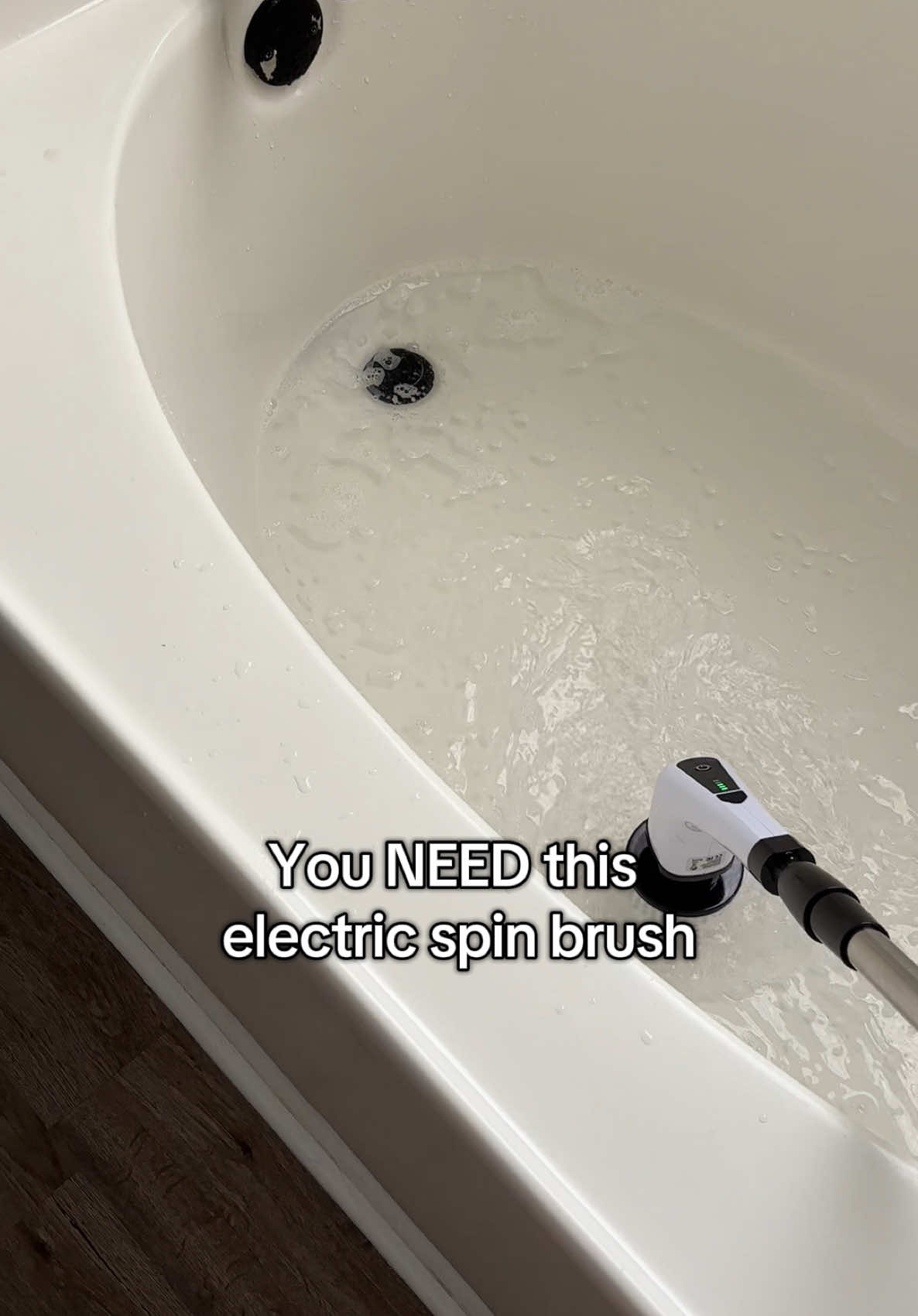 This brush will save your back! It has an extendable rod and six different attachments so you can clean everything around your house with it.   It has free shipping right now so grab it while it's in stock #electricscrubber #cleaning #cleaningtiktok #cleaningmotivation #cleaninghacks #springcleaning #sale #deals #freeshipping #TikTokShop #tiktokshopfinds