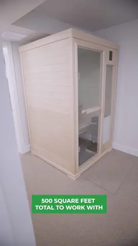 500 sq ft = full gym + full bath + a freaking sauna 🔥 ✅ Treadmill ✅ Rowing machine ✅ Stretch zone ✅ Bike ✅ Custom layout around plumbing Don’t tell us you “don’t have room.” We can build anything—even in tight spaces. 📍 Colorado homes | #DGHomePro #SmallSpaceBigDesign #BasementGym #RenovationGoals #BeforeAndAfter #BuiltRight #HomeRemodelTikTok