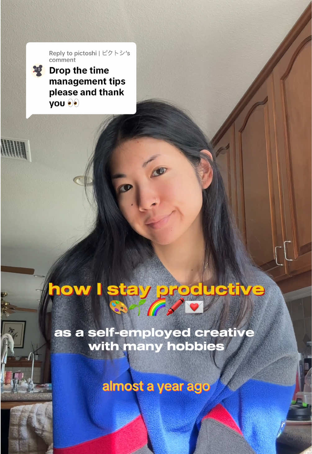 Replying to @pictoshi | ピクトシ how i stay productive as a self-employed crafty girl with way too many hobbies 😭 it’s definitely not an easy lifestyle but this is what has worked for me! :D #selfemployed #craftygirl #creativehobbies #hobbyist #selfemployedlife #productivity #productivitytips  