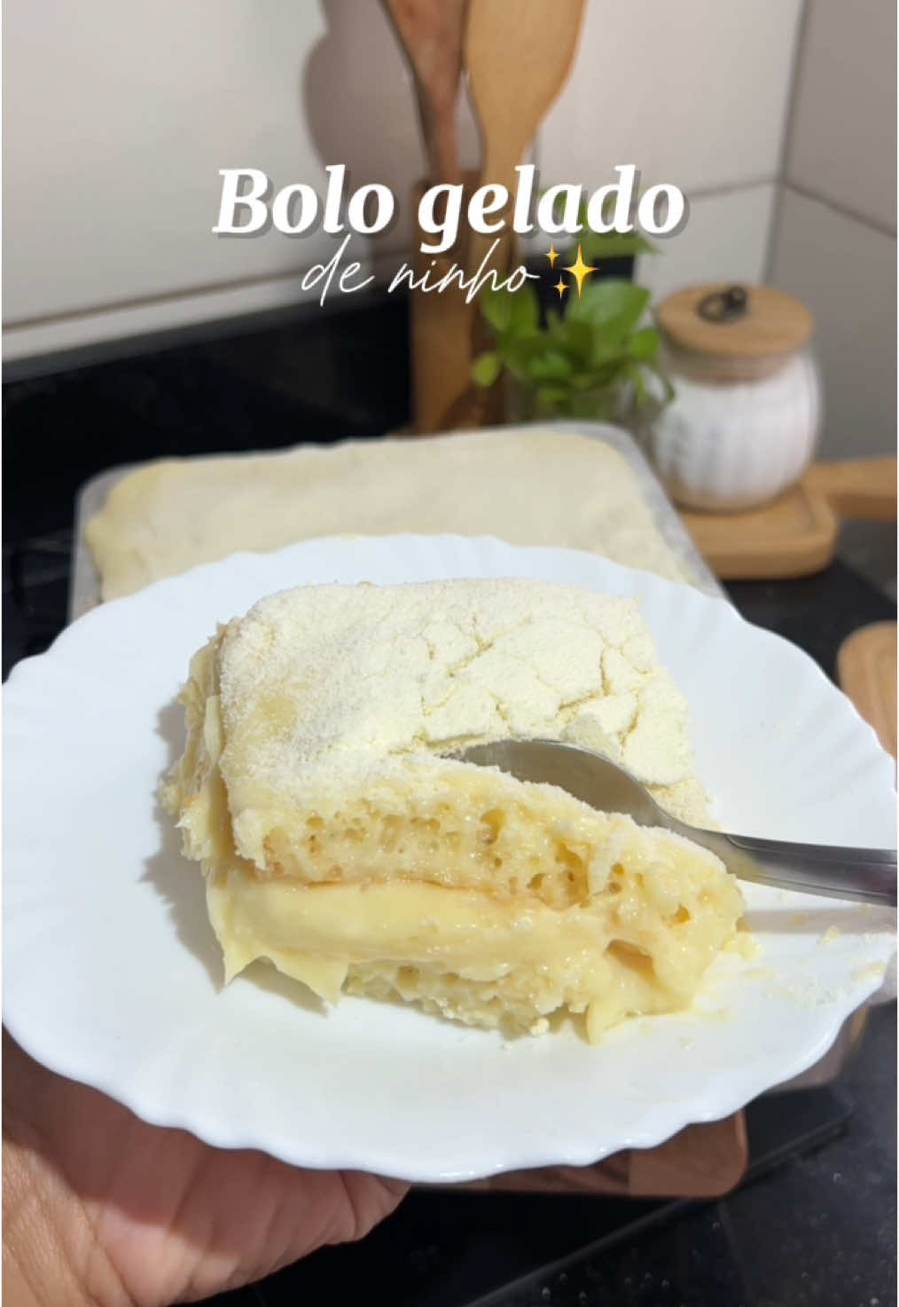 Bolo gelado ✨ #bolo #receitas #ninho #fyy #fyp #receita #receitadebolo #doce #sobremesa #fyyyyyyyyyyyyyyyy 