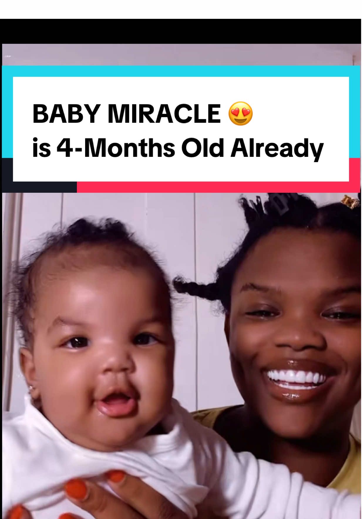 REN and baby Mira just existing 💙 #fyp #missrfabulous #babymiracle #mira #cutebaby 