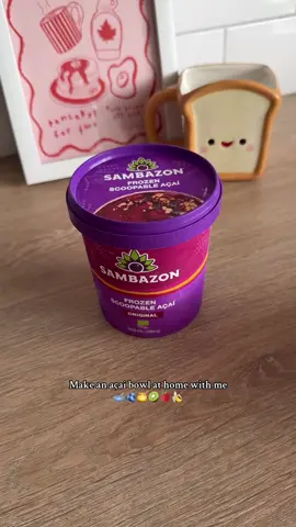 @naileditbeauty Repost 💜 Nothing better than an acai bowl at home using sorbet!