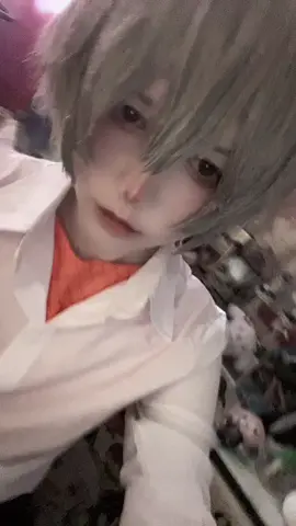 honestly the only orange shirt i could find was the vest from my natsuki cosplay.. ignore that. #kaworunagisa #evangelion #kaworunagisacosplay #evangelioncosplay #cosplay #cosplayfyp #trending #fyp #foryoupage 